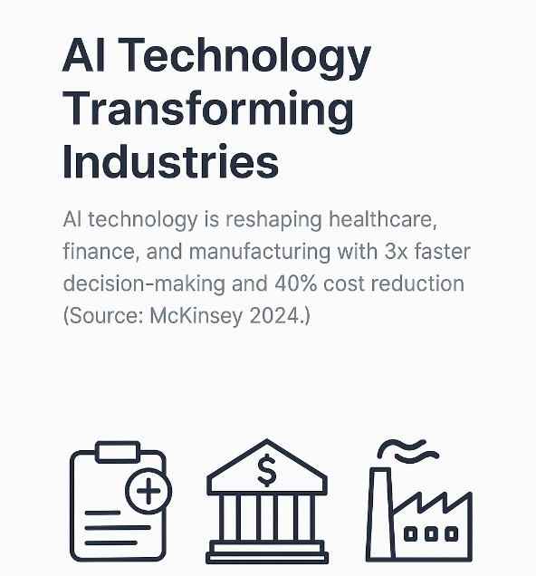 AI Technology Transforming Industries AI technology transforming healthcare diagnostics with neural networks